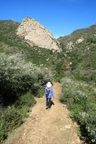 Dana on the Sosomoto Trail