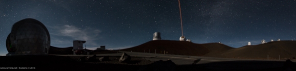Mauna Kea Observatory at Night